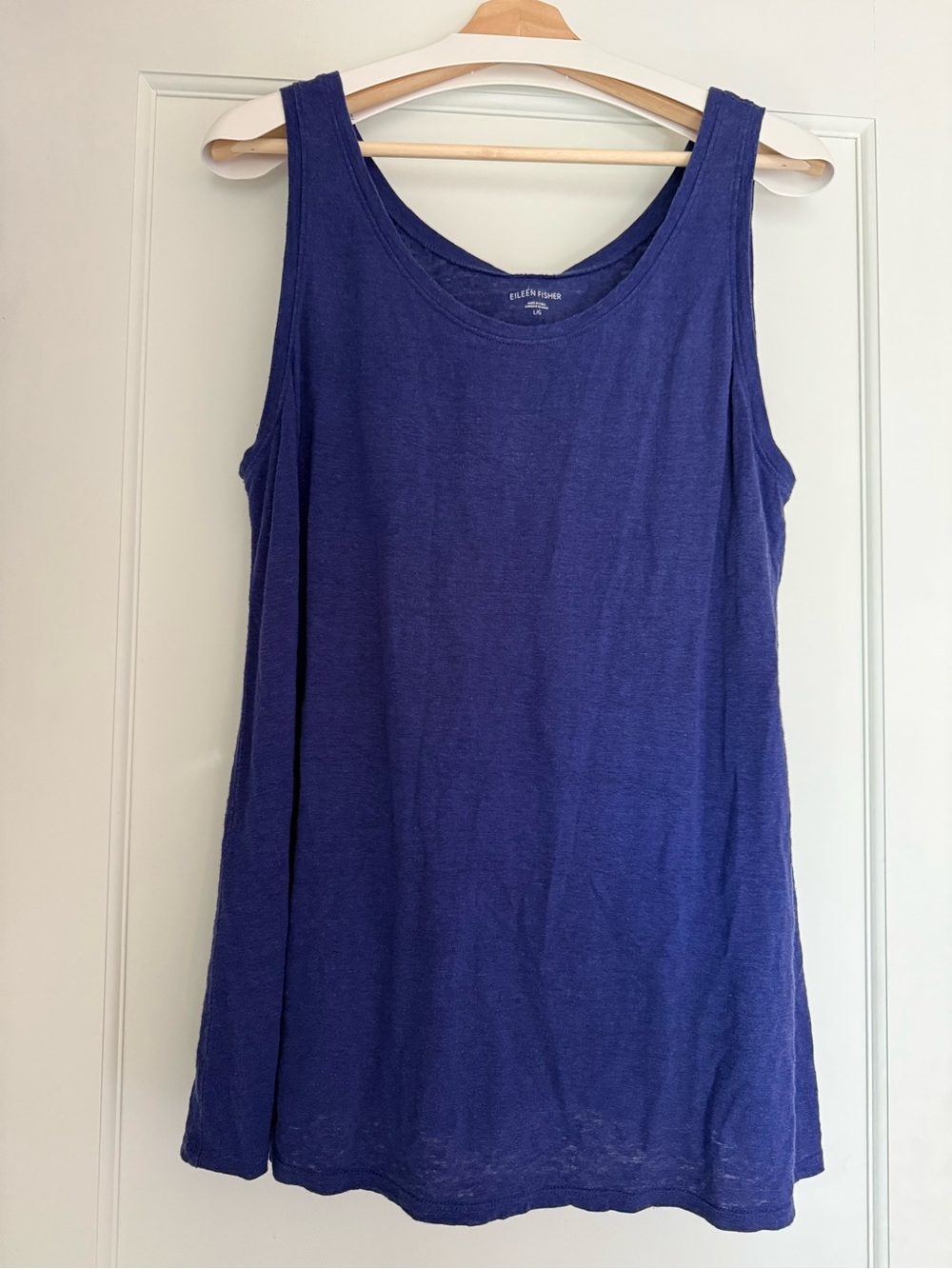 Eileen Fisher Women’s Sleeveless Tank Top — Deep Blue